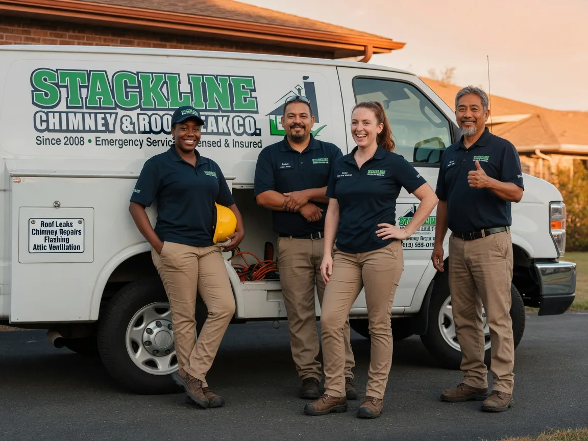 Chimney flashing repair company in Fessenden, ND